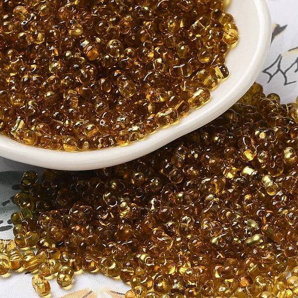 Spray Painted Glass Seed Beads
