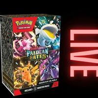 Pokemon TCG: Scarlet & Violet Paldean Fates - Booster Bundle (6 Packs) LIVE RIP AND SHIP ONLY