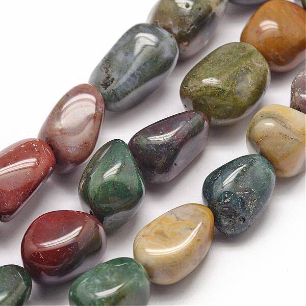 Natural Indian Agate Beads Strands