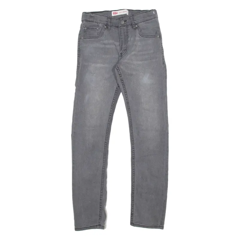 LEVI'S Womens Jeans Grey Regular Skinny W27 L27