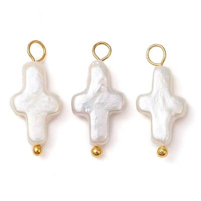 Natural Keshi Pearl Pendants