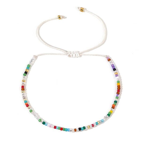 Bohemian Style Beaded Bracelet Handmade Vacation Travel Ethnic Jewelry for Women