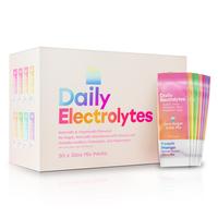 Daily Electrolytes, Himalayan Pink Salt No-Sugar Electrolyte Drink Mix | Hydration Powder Packets Beverage Naturally Sweetene...
