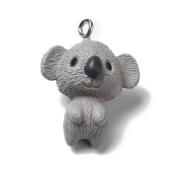 Opaque Resin Animal Pendants