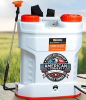 NPGLOBAL, 4.2 Gallon Battery Powered Backpack Sprayer with 6 Nozzles, 80 PSI Cutoff, For Lawn & Garden, Agricultural Sprayer,...