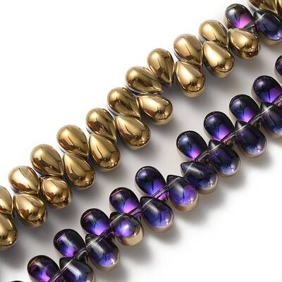 Electroplate Glass Beads