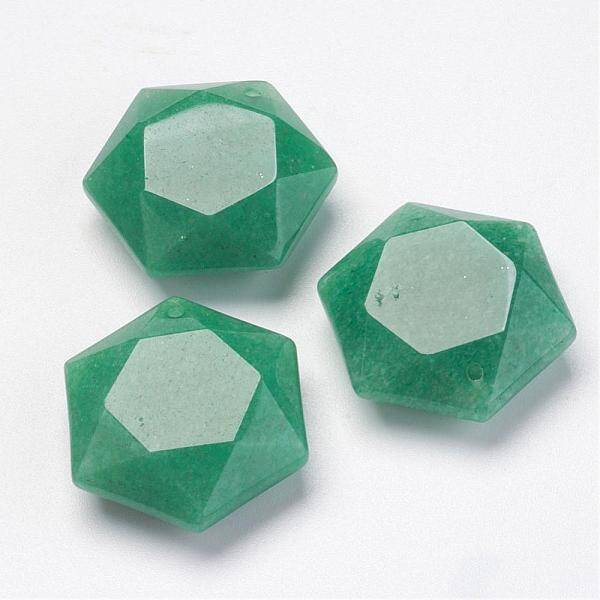 Natural Green Aventurine Pendants