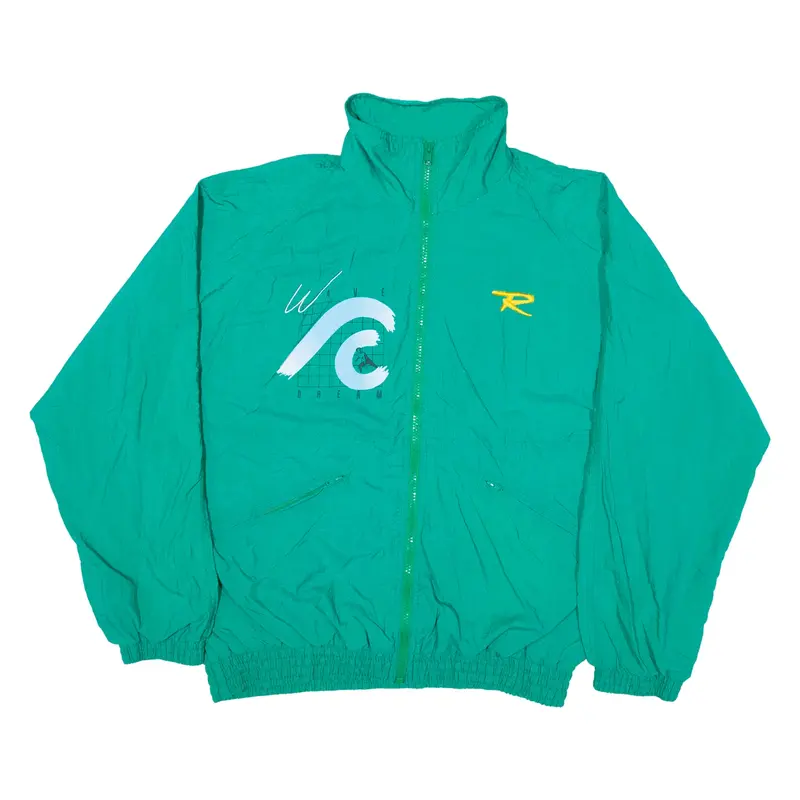 ROSSIGNOL Mens Track Jacket Green L