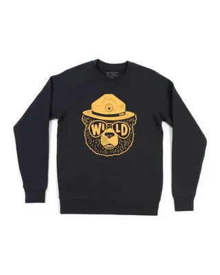 Wildbear Unisex Pullover | Coal | Size: S