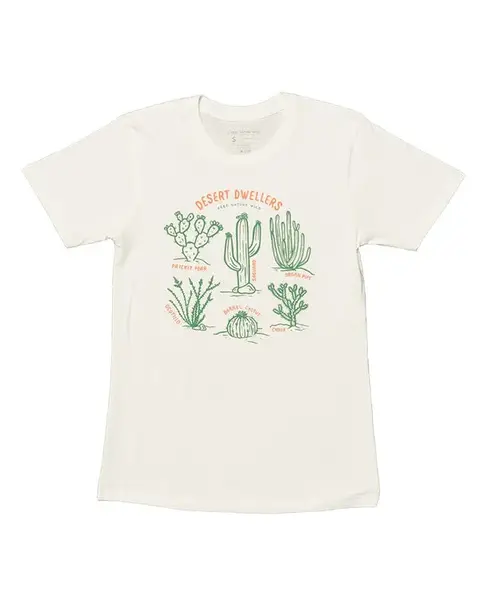 Desert Dwellers Unisex Tee | Natural | Size: S