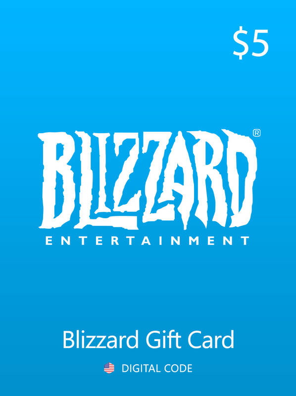 Blizzard Gift Card  5 USD USA | Battle.net