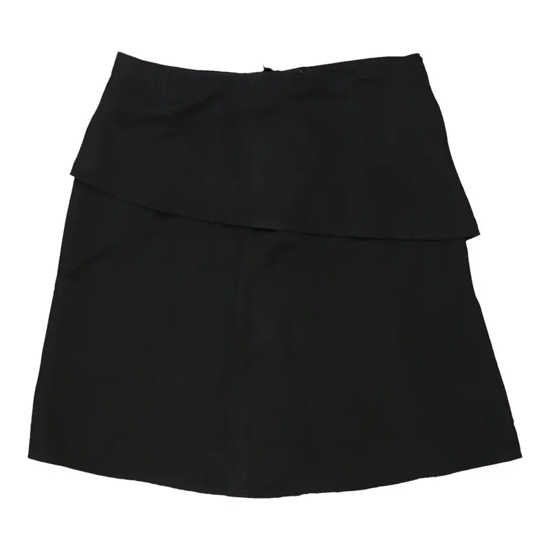 Emporio Armani Skirt - 29W UK 10 Black Polyester | Size: UK 10