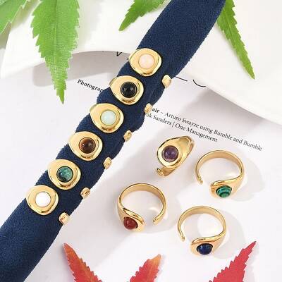 304 Stainless Steel Open Cuff Rings