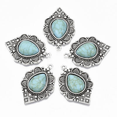 Tibetan Style Alloy Pendants