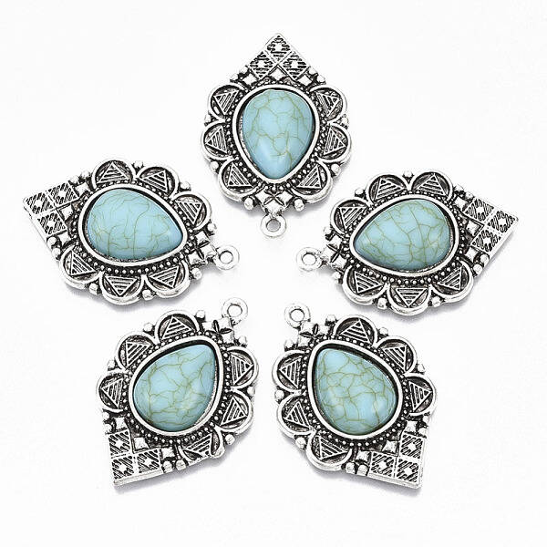 Tibetan Style Alloy Pendants