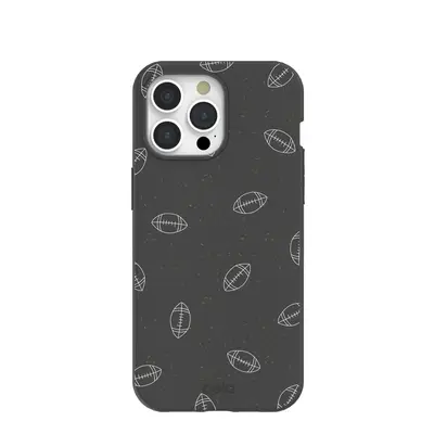 Black Football iPhone 15 Pro Max Case