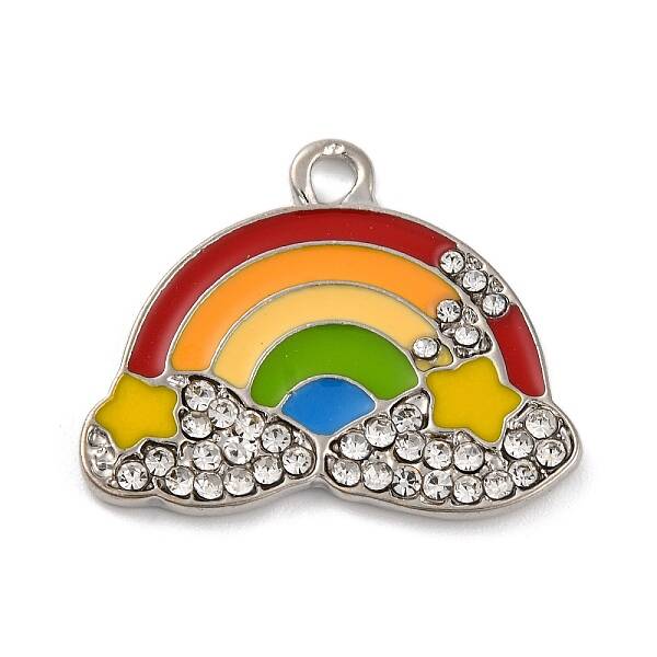 Alloy Enamel Pendants