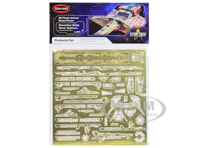 Photoetch Set for Klingon Kronos One Spaceship Star Trek VI: The Undiscovered Country (1991) Movie 1/350 Scale by Polar Light...