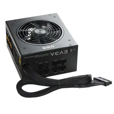 EVGA 210-GQ-0650-V1 | 650-Watts 80-Plus Gold Modular Power Supply