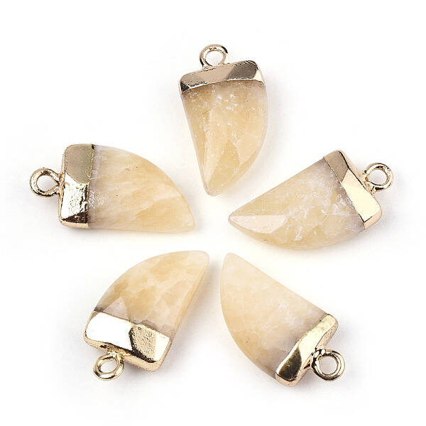 Natural Topaz Jade Pendants