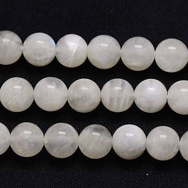 Natural Rainbow Moonstone Beads Strands