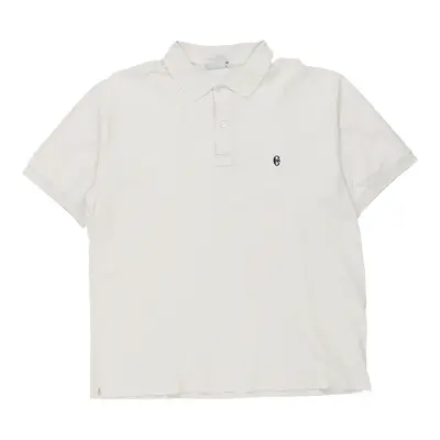 Conte Of Florence Polo Shirt - Large White Cotton