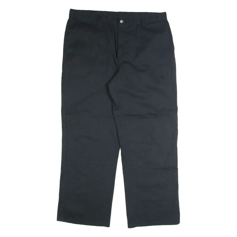 DICKIES Chino Mens Trousers Black Regular Straight W36 L30