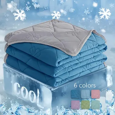 Summer Lightweight Blanket, Soft Breathable Skin-Friendly Material, Ideal for Hot Sleepers & Sweaters, Multiple Sizes Colors ...
