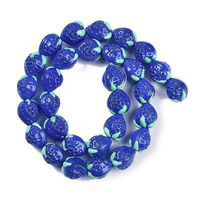 Handmade Lampwork Beads Strand