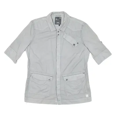 G-STAR Mens Plain Shirt Grey L