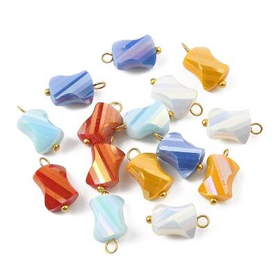 Electroplated Glass Pendants
