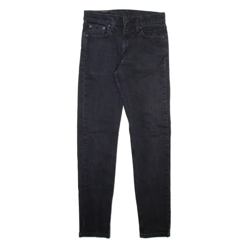 LEVI'S 512 Jeans Lo-ball Mens Grey Slim Tapered W30 L31