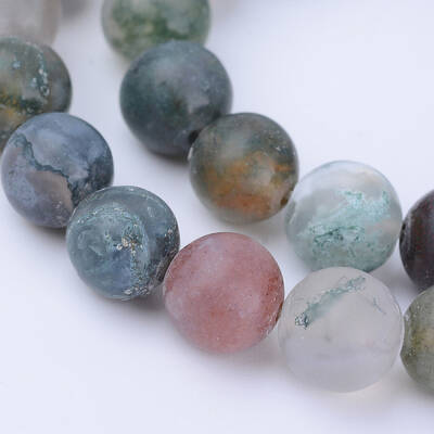 Natural Indian Agate Beads Strands