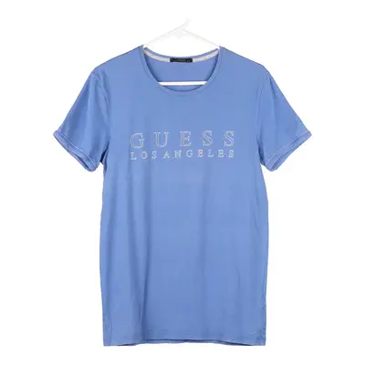 Guess T-Shirt - Medium Blue Cotton