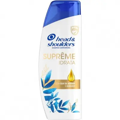 Head & Shoulders Supreme Moisturizing Anti-Dandruff Shampoo with Argan and Coconut Oils 250 ml