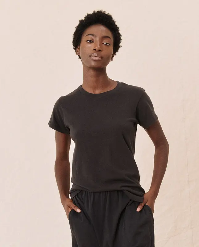 Tshirt The Slim Washed-White | Color: WASHED WHITE | Size: 1-S