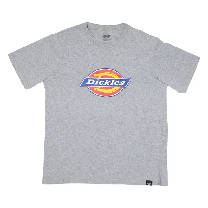 DICKIES Mens T-Shirt Grey L