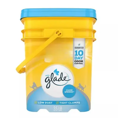 Glade Tough Odor Solutions Multiple Cats Clumping Litter Bring the power of two trusted names in odor control to your home wi...