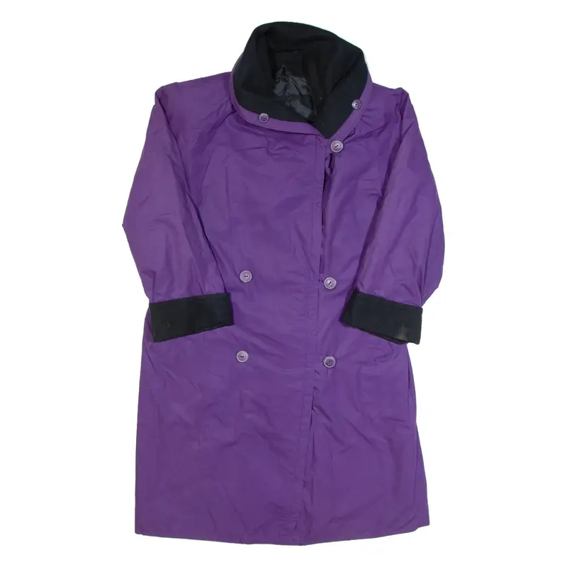 C&A Womens Overcoat Coat Purple 90s L