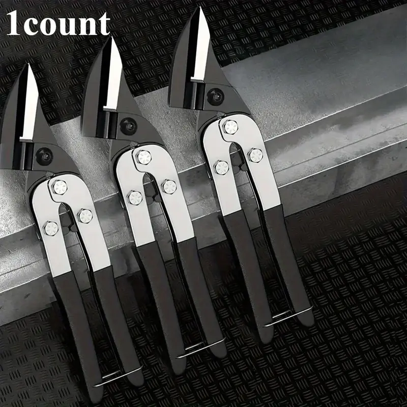 Professional Industrial Scissors, Multipurpose Industrial Scissors, Scissors for Cutting Iron, Stainless Steel and Aluminum B...