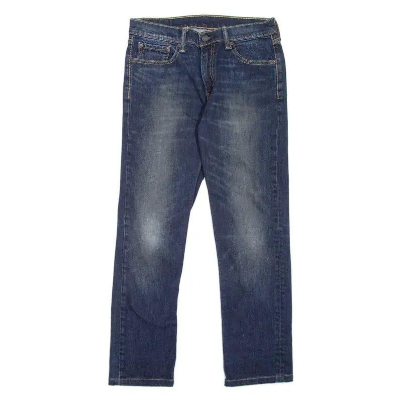 LEVI'S 511 Jeans Mens Blue Slim Straight Stone Wash W32 L28