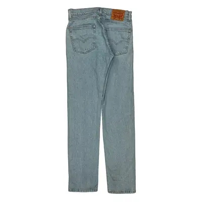 505 Levis Jeans - 31W 34L Light Wash Cotton