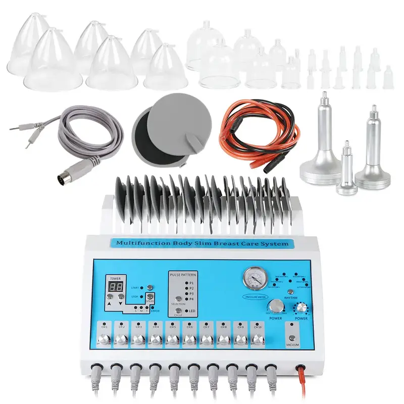 2in1 EMS Microcurrent BIO Body Massage&Vacuum Therapy Machine