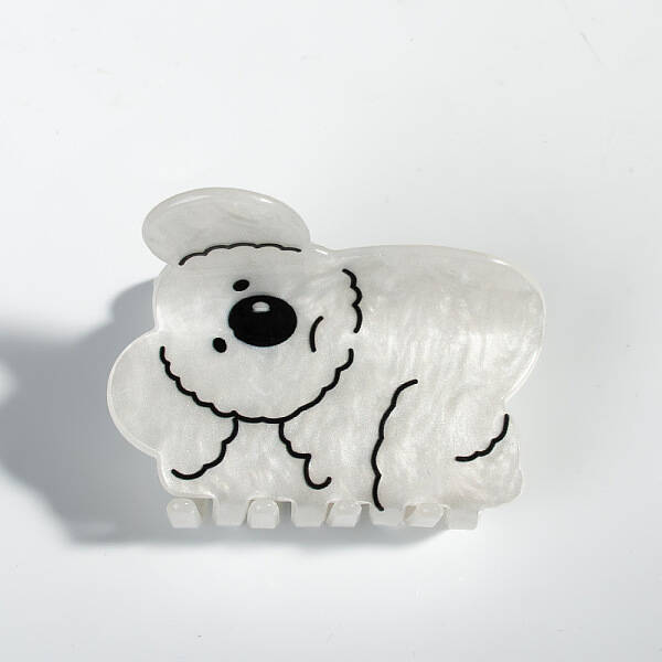 Animal Hair Claw Clip