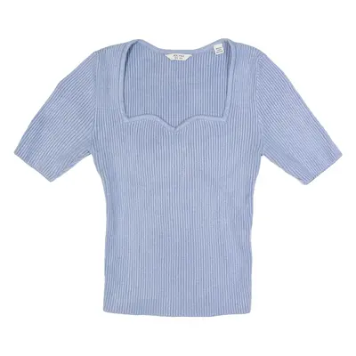 JACK WILLS Womens Top Blue V-Neck UK 10