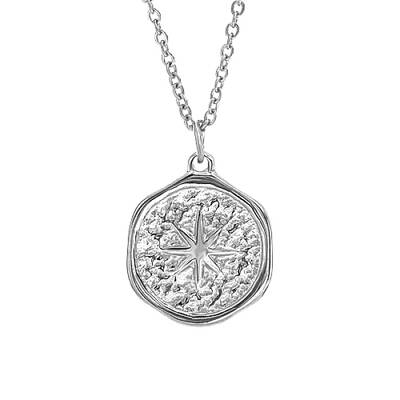 Non-Tarnish Star Stainless Steel Pendant Necklace with Cable Chains