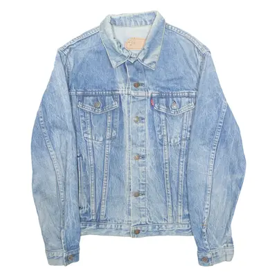 LEVI'S Womens Denim Jacket Blue M