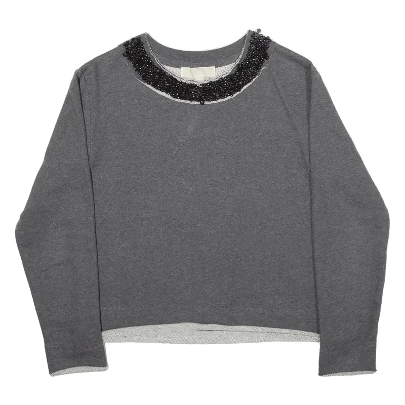 MICHAEL KORS Sweatshirt Grey Womens XS