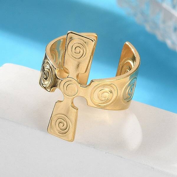 304 Stainless Steel Open Cuff Rings