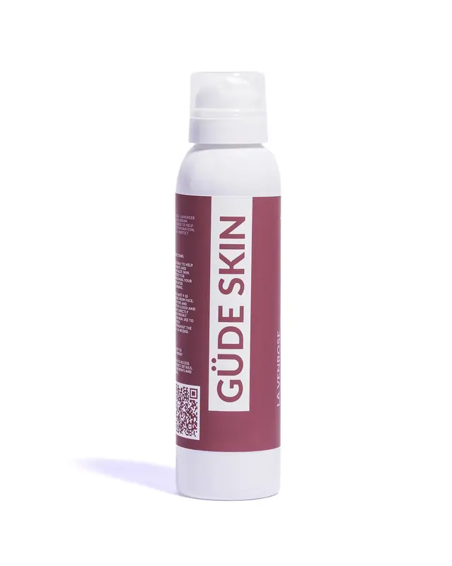 GÜDE SKIN La Venrose Hydromist Organic Lavender Rosewater Toner with Hyaluronic Acid for Acne & Oily Skin Care Hydrating Ser...